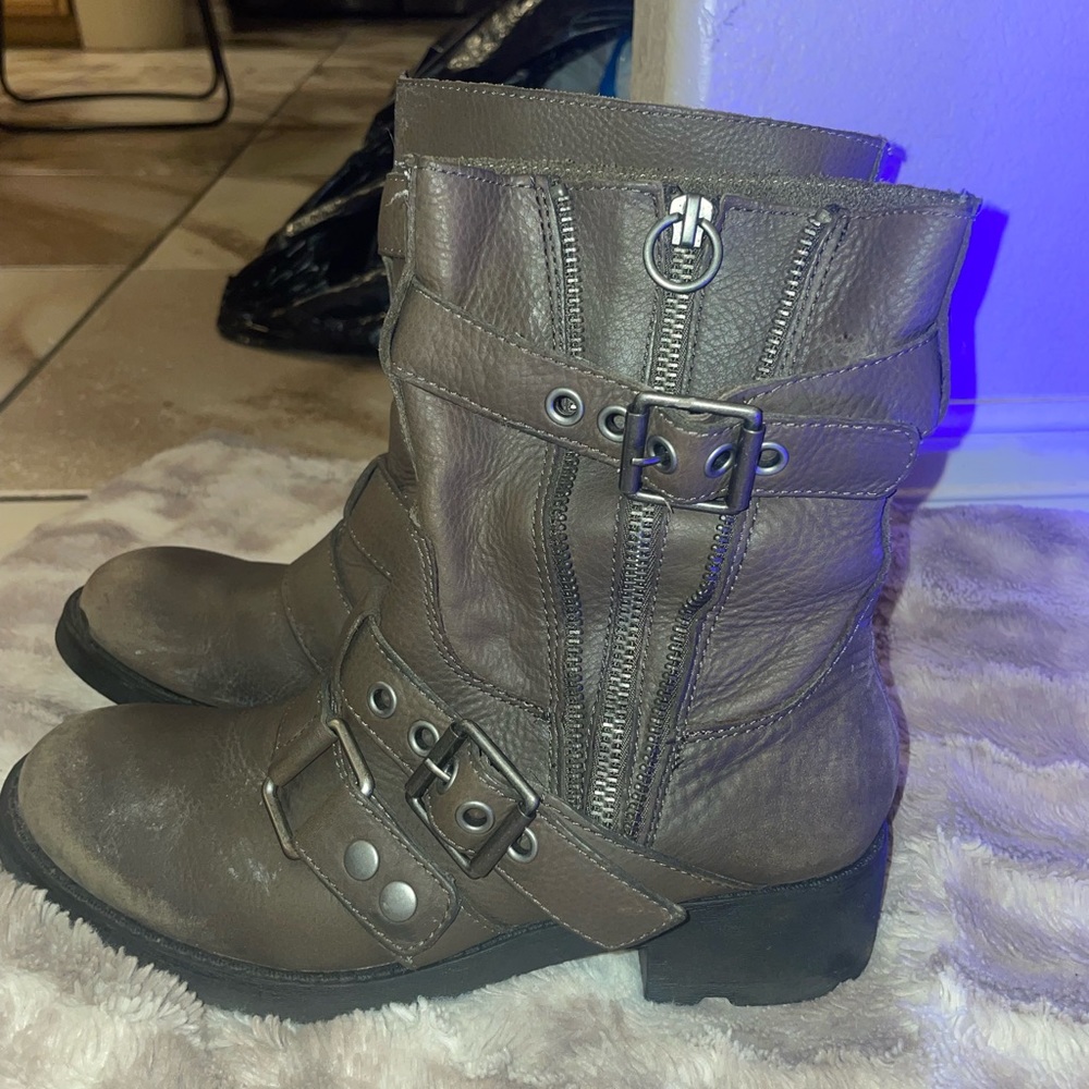 ASH Brown Leather Boot 37EU=6US women’s